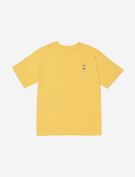 BXC CAMPING TEE - YELLOW brownbreath