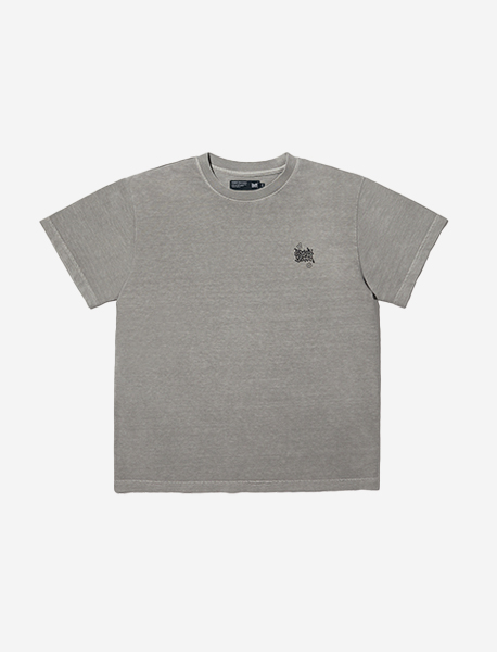 KIDS PIGMENT DYED T-SHIRTS - GREY brownbreath