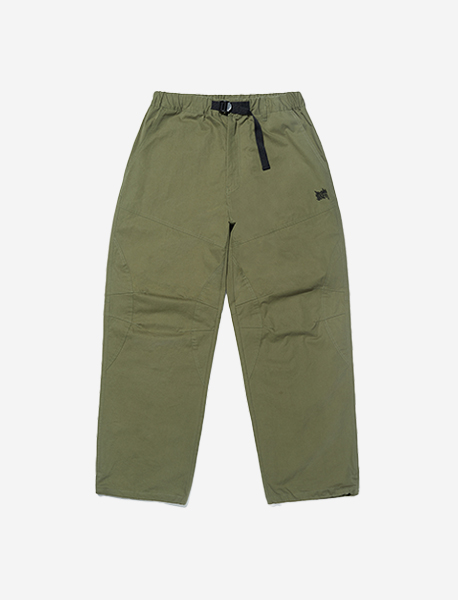 TAG EASY TWILL PANTS - OLIVE brownbreath